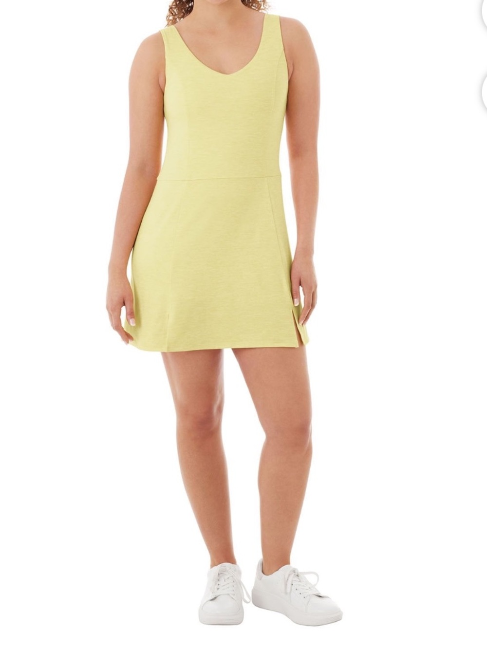 Women’s yellow active dress Mini Dress — Women's Simple